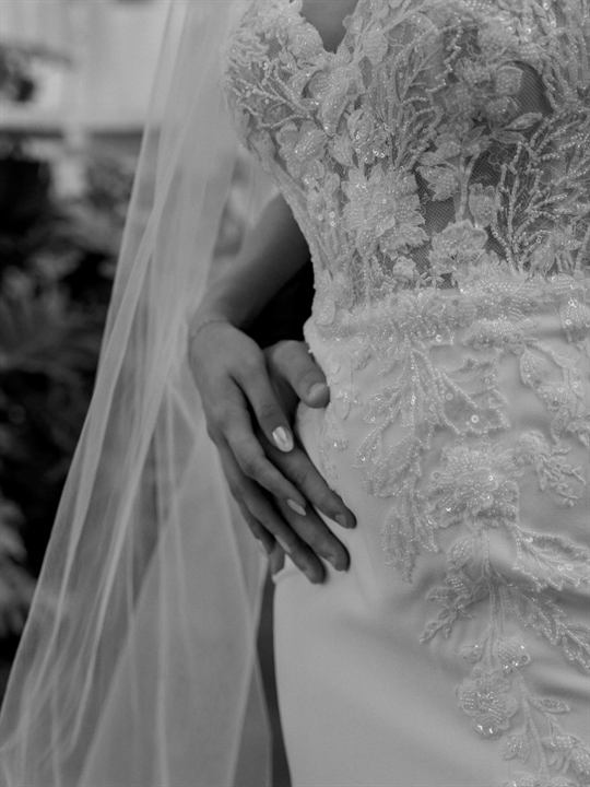 Lush hand-designed wedding florals